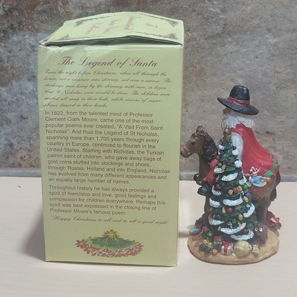 Father Christmas  Argentina Christmas Figurine  2007 The International Santa Cla - Picture 4 of 10